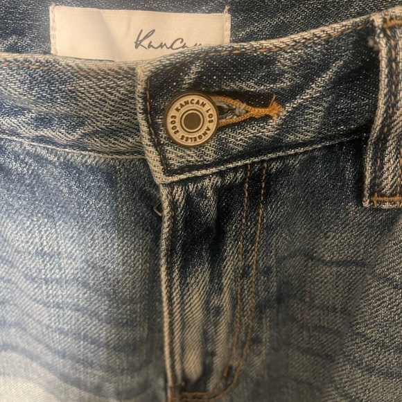 Kancan Distressed Mom Jeans - Picture 7 of 12